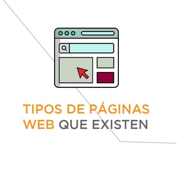 Tipos de paginas web que existen
