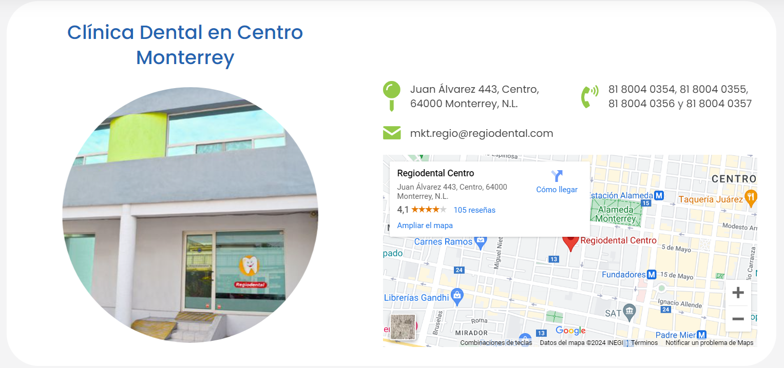 Información de Contacto y Ubicación: Información de Contacto y Ubicación: